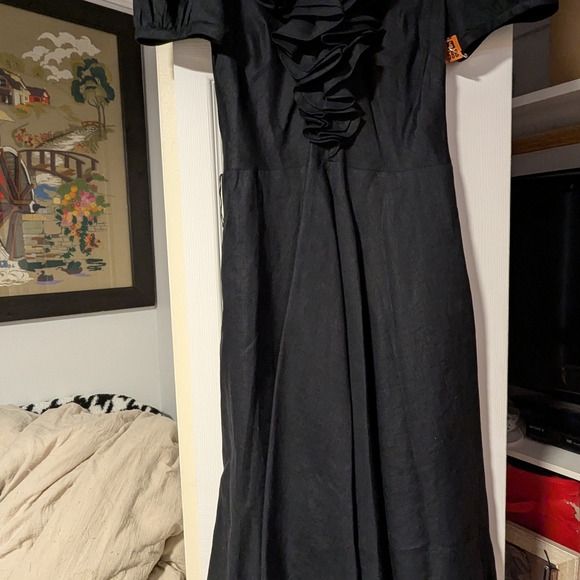 Ralph Lauren Dresses & Skirts - Ralph Lauren Black Dress 100% Linen